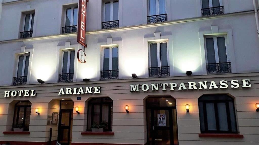 Hotel Ariane Montparnasse By Patrick Hayat Paris Exterior foto